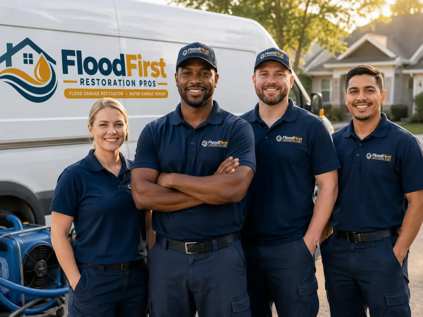 Flood Damage Restoration company in Vanderbilt, PA
